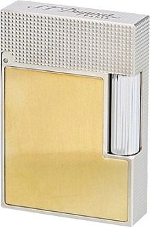 ST Dupont Ligne 2 Small Platinum Brushed Gold Çakmak 18601